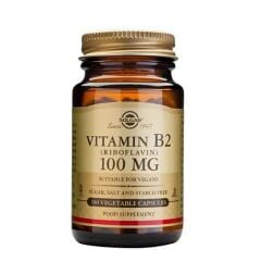 Solgar Vitamin B2 (Riboflavin) 100mg Vegi Kapsül 100lu