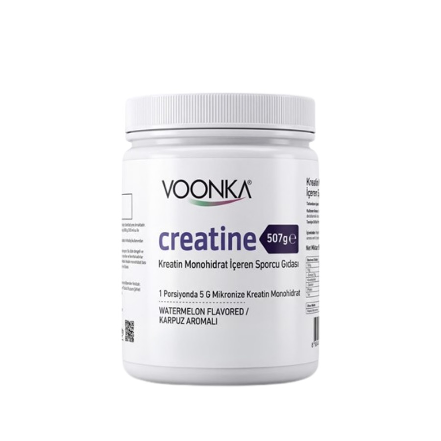 Voonka Creatine Monohidrat Karpuz Aromalı Powder 507 gr