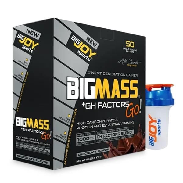 Bigjoy Sports BIGMASSGO GH FACTORS Çikolata 50 Servis