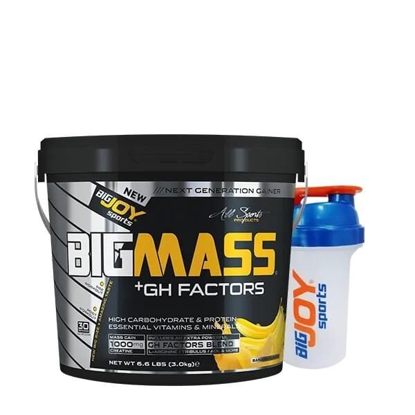 Bigjoy Sports BIGMASS Gainer GH FACTORS Muz 3000g
