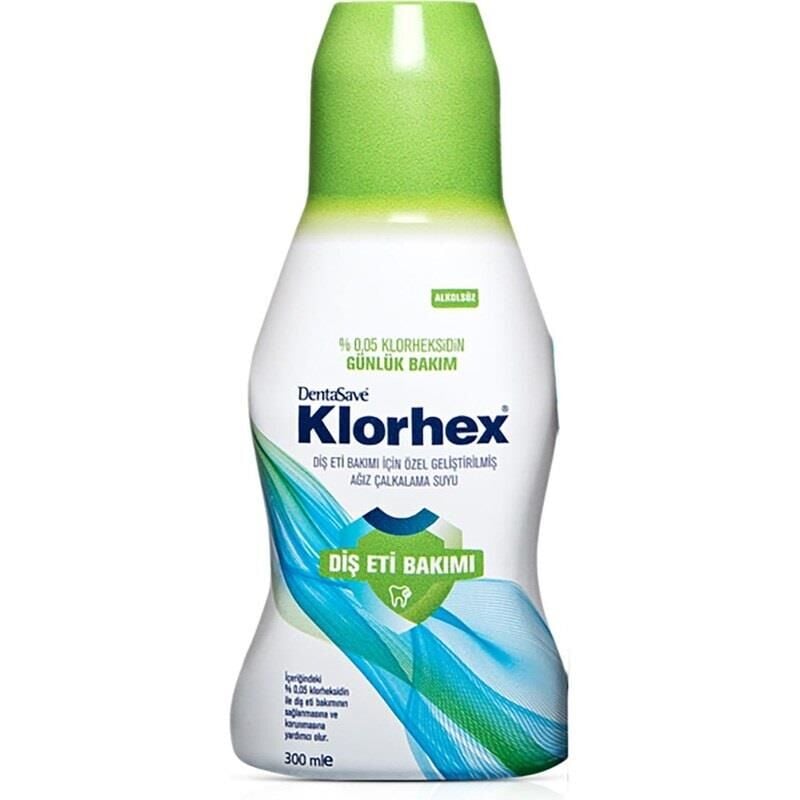 DentaSave Klorhex Alkolsüz Günlük Bakım Gargarası 300 ml