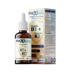 Maxigal Vitamin D3 + Vitamin K2 Damla 20 ml