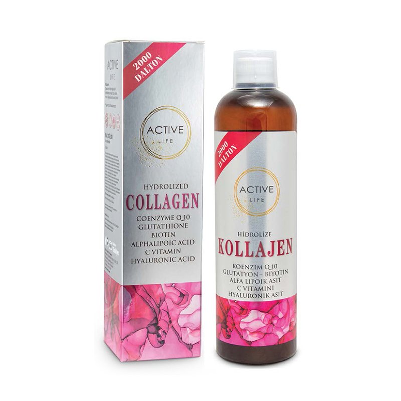 Active Life Kollagen İçeren Sıvı Takviye Edici Gıda 600 ml