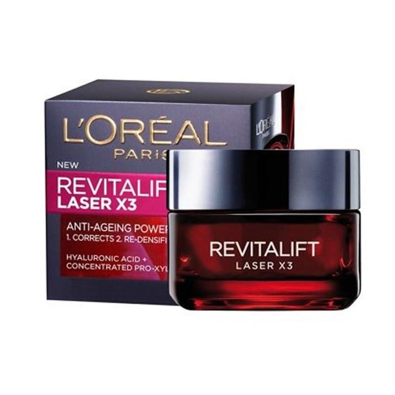 Loreal Paris Revitalift Lazer X3 Leke ve Kırışıklık Karşıtı Bakım GKF20 Gündüz Kremi 50 ml