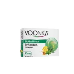 Voonka Pastil Okaliptüs Mentol Bal Bitkisel Drops 12li