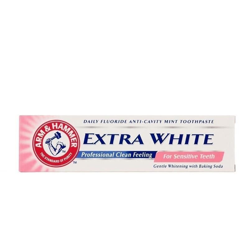 Arm & Hammer Extra Whitening Sensitive - Diş Çürüklerine Karşı Macun 125gr
