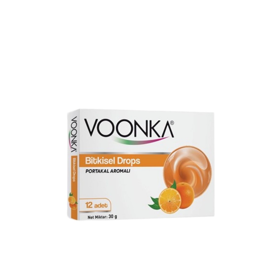 Voonka Pastil Portakal C Vitamini Bitkisel Drops 12li