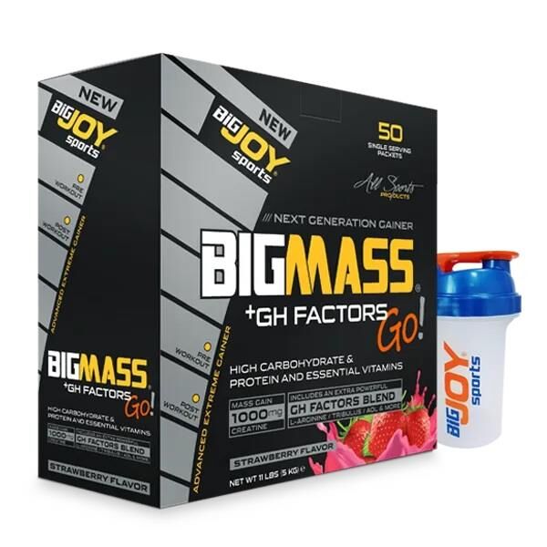 Bigjoy Sports BIGMASSGO GH Factors Çilek 50 Servis