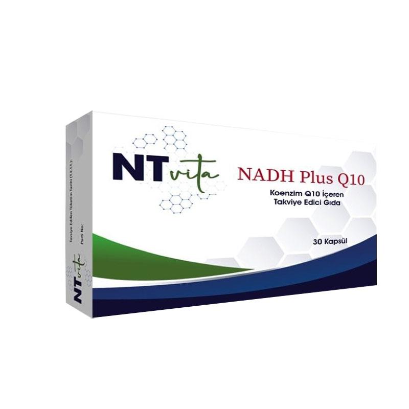 NTVita NADH Plus Q10 Koenzim Q10 içeren Takviye Edici Gıda 30 Kapsül