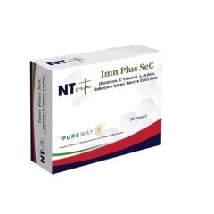 NTVita Imn Plus SeC Glutatyon, C Vitamini, L Arjinine ve Selenyum içerikli 30 Kapsül
