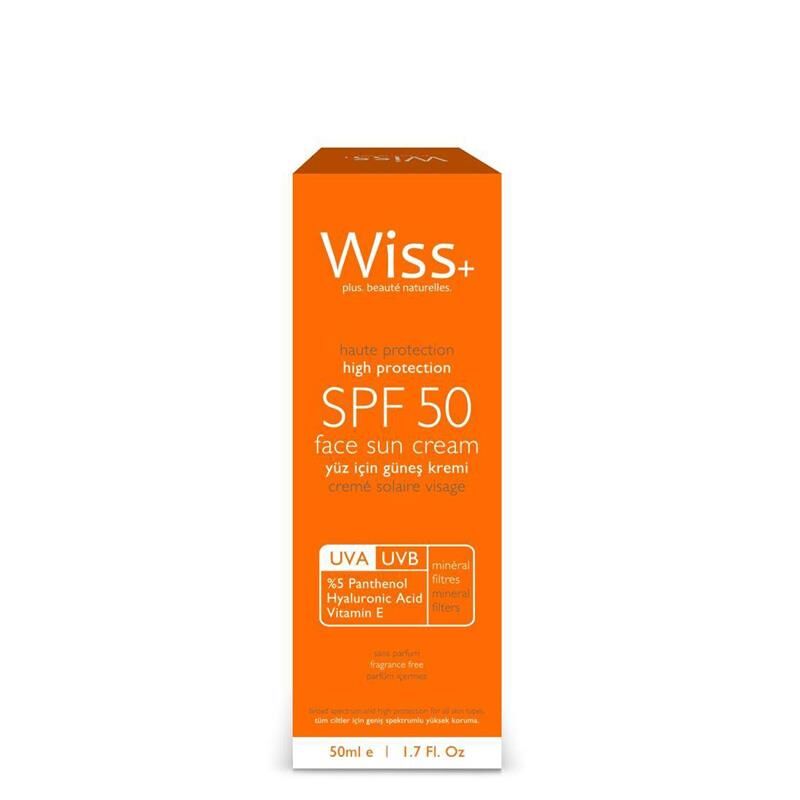 Wiss Plus + SPF 50 Güneş Kremi 50ml
