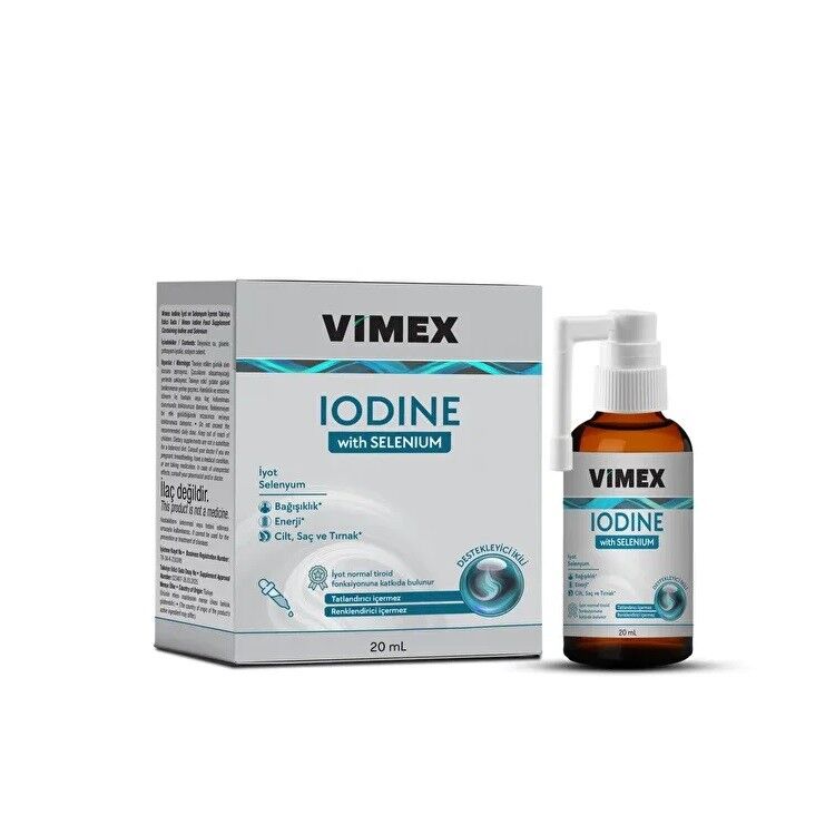 Vimex Iodine With Selenium İyot Damla 20 ml