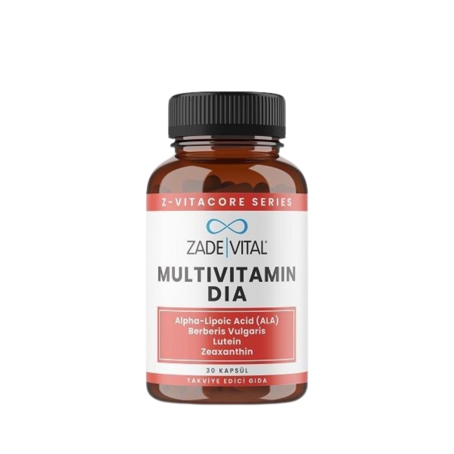 Zade Vital Multivitamin DIA 30 Yumuşak Kapsül