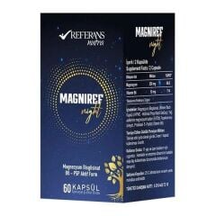 Referans Magniref Night 60 Kapsül