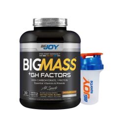 Bigjoy Sports BIGMASS Gainer GH FACTORS Çikolata 3000g