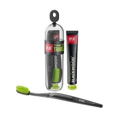 Splat Blackwood Diş Macunu 25 gr + Diş Fırçası Seyahat Seti