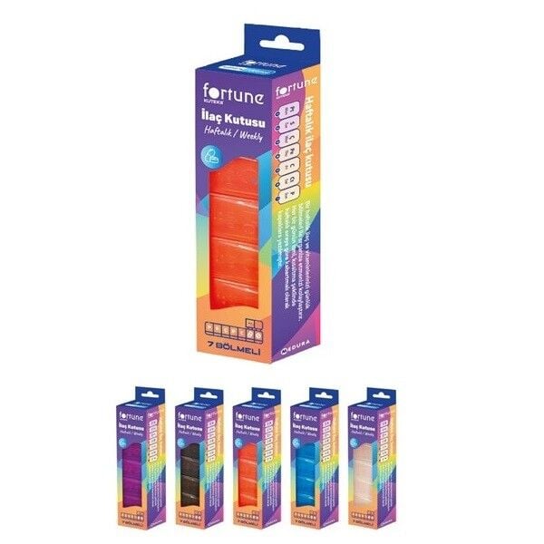 Fortune Haftalık İlaç Saklama Kutusu