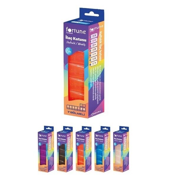Fortune Haftalık İlaç Saklama Kutusu