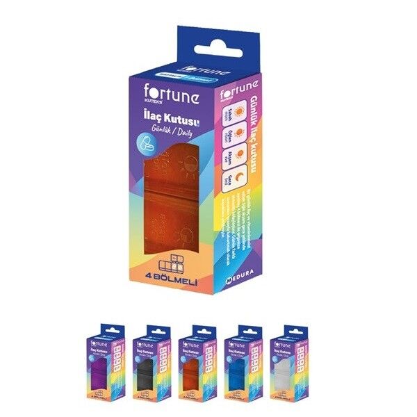 Fortune Günlük İlaç Saklama Kutusu