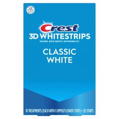 Crest 3D Whitestrips Classic White - Klasik Beyaz Strip 20li