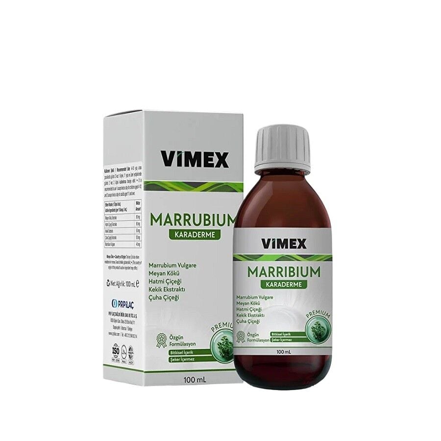 Vimex Marrubium (Karaderme) Sıvı 100 Ml
