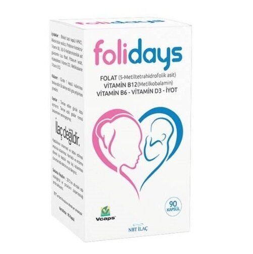 Folidays 90 Kapsül