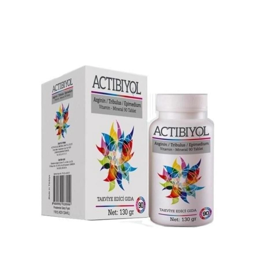 Actibiyol Vitamin - Mineral 90 Tablet