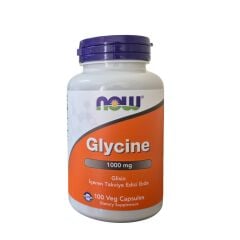 Now Glycine 1000 mg 100 Kapsül
