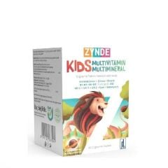 Zynde Kids Multivitamin 36 Çiğneme Tableti
