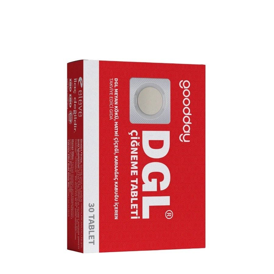 Goodday DGL 30 Çiğneme Tableti