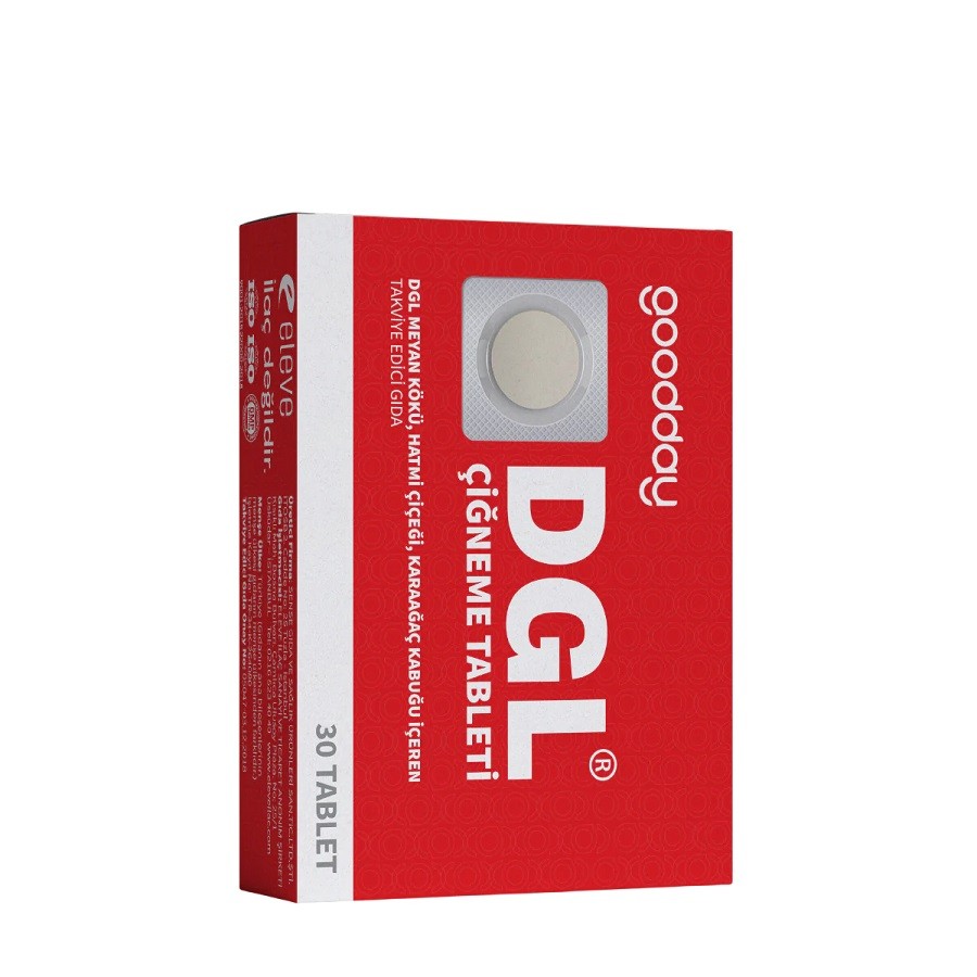 Goodday DGL 30 Çiğneme Tableti
