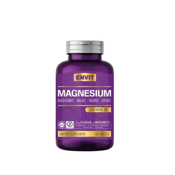 Envit Magnezyum ve Vitamin B6 60 Tablet