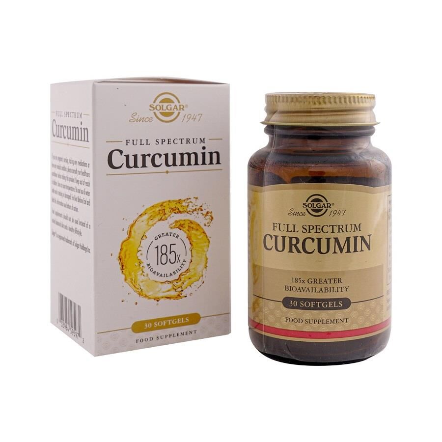 Solgar Full Spectrum Curcumin 30 Kapsül
