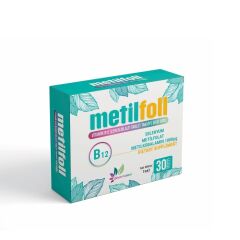 Metilfoll Dilaltı 30 Tablet