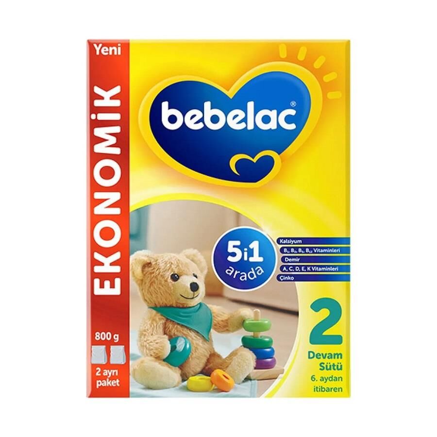 Bebelac 2 Bebek Devam Sütü 800gr