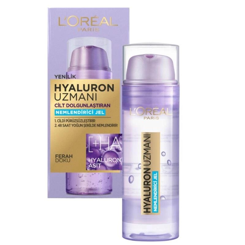 Loreal Paris Hyaluron Uzmanı Cilt Dolgunlaştıran Nemlendirici Jel 50 ml