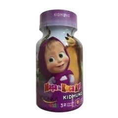 Voonka KIDS Maşa ve Koca Ayı Kidmuno 32 Çiğneme Tableti
