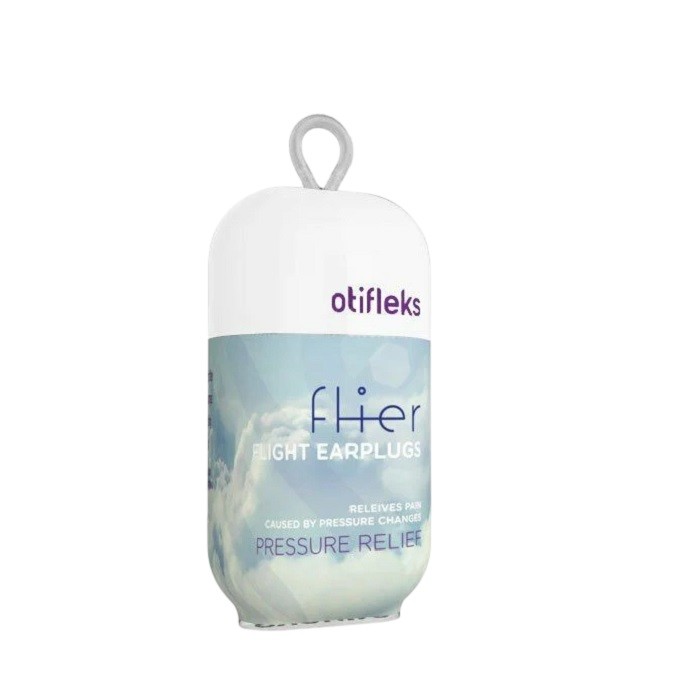 Otifleks Flight EarPlug - Uçak Yolculuğu için Kulak Tıkacı - Large