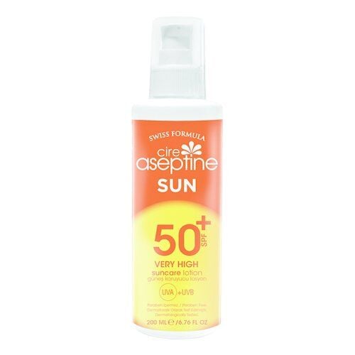 Cire Aseptine Güneşten Koruma Losyonu SPF50+ 200ml