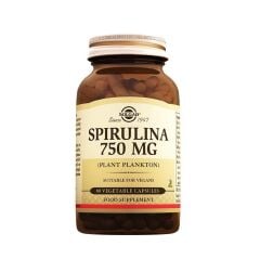 Solgar Spirulına 750 MG Kapsül 80li