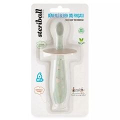 Steriball Güvenli Bebek Diş Fırçası - YEŞİL