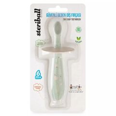 Steriball Güvenli Bebek Diş Fırçası - YEŞİL