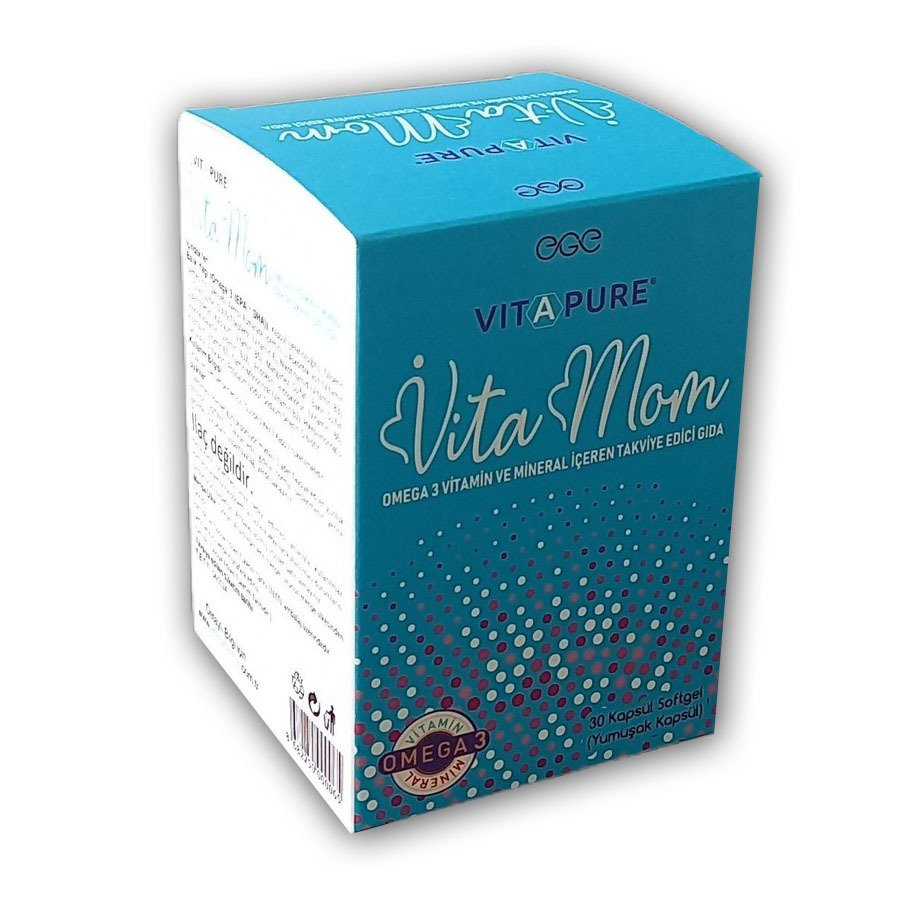 Vitapure Vitamom 30 Softjel Kapsül