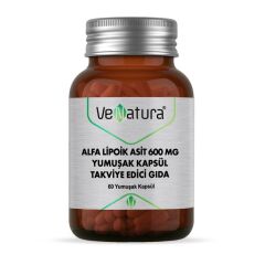 Venatura Alfa Lipoik 600 mg 60 Softgel Kapsül