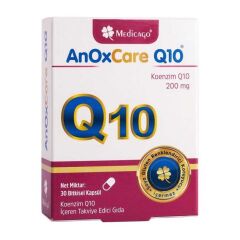 Medicago AnoxCare Q10 Koenzim Q10 200mg 30 Kapsül