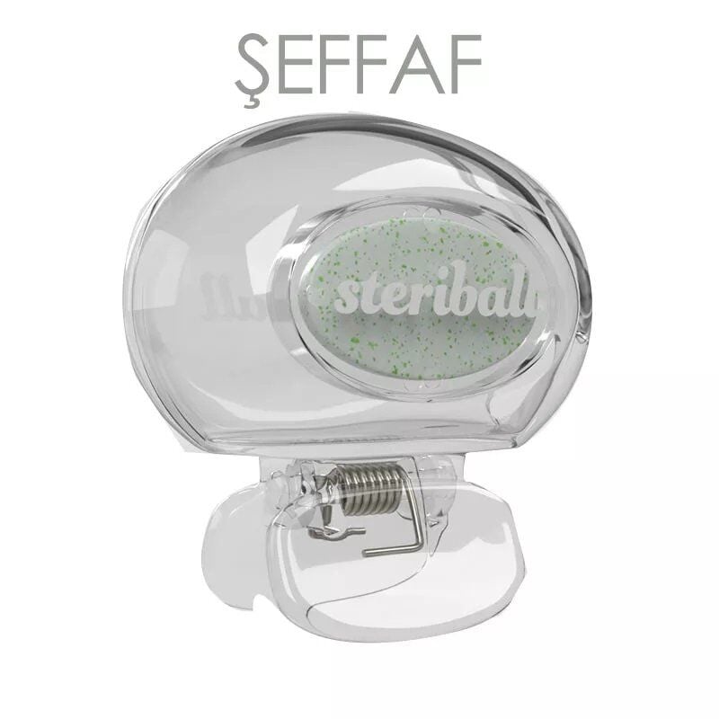 Steriball Toothbrush Protector Hijyenik Diş Kabı Şeffaf