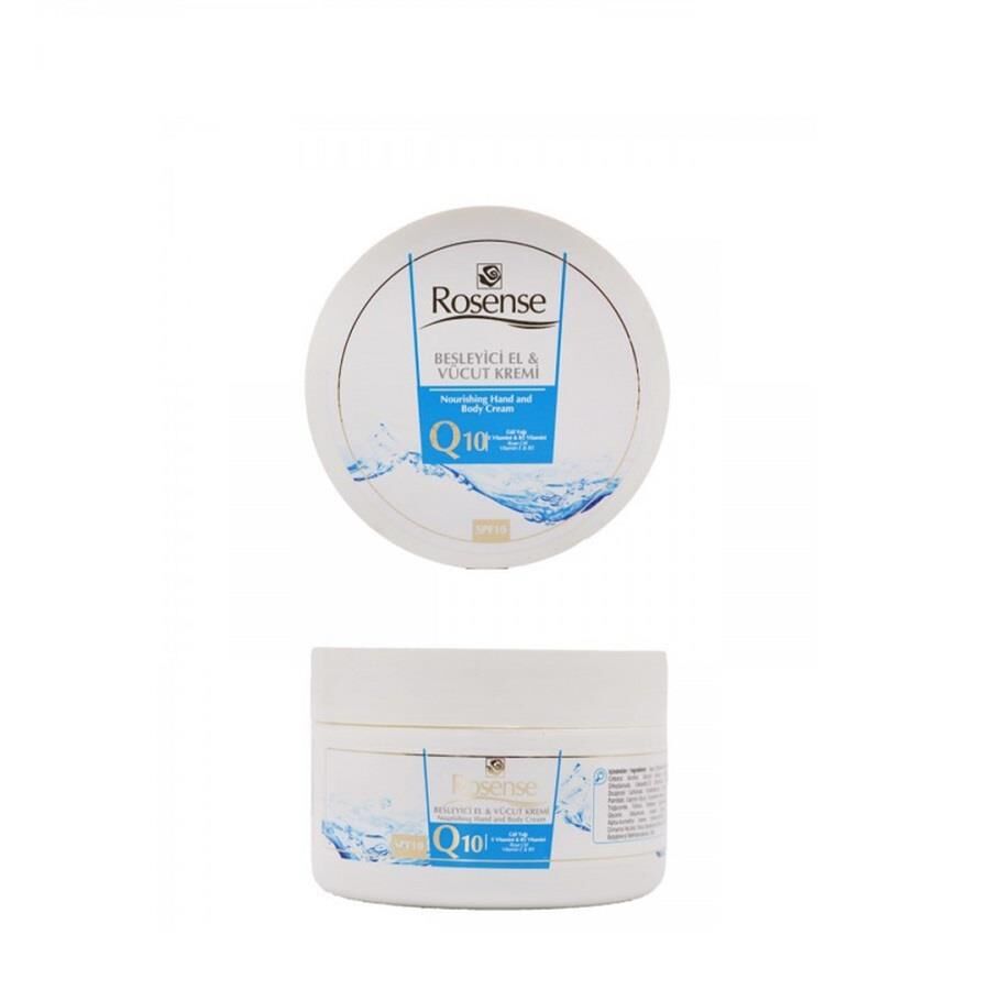 Rosense Q10 Besleyici El ve Vücut Kremi 250 ml