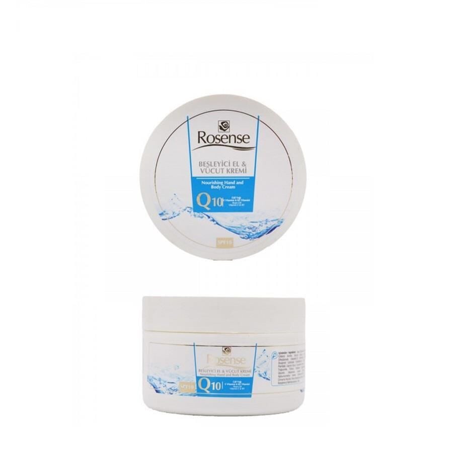 Rosense Q10 Besleyici El ve Vücut Kremi 250 ml