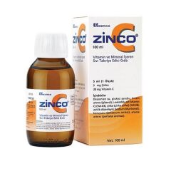 Zinco-C Şurup 5 mg 100ml