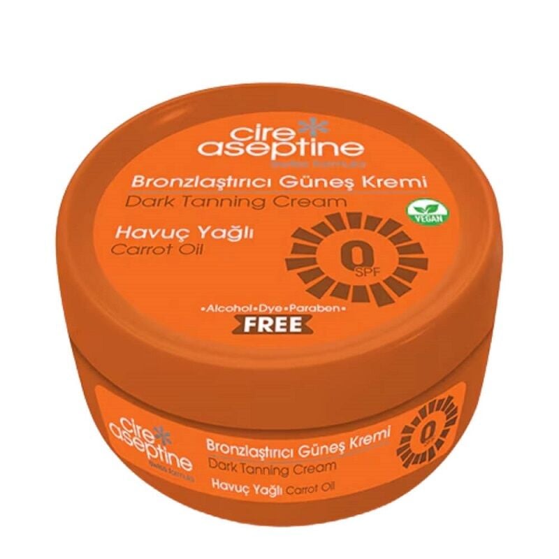 Cire Aseptine Bronzlaştırıcı Güneş Kremi Havuç 100 ml